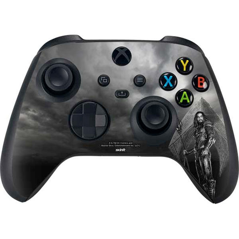 The Justice League (2017) Aquaman Poster Xbox Series X Bundle Skin