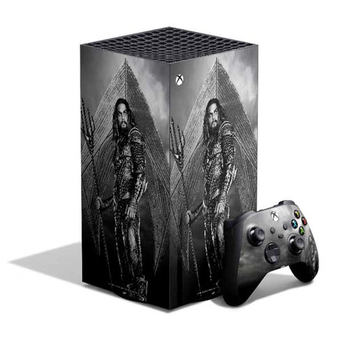 The Justice League (2017) Aquaman Poster XBox Series X Digital Edition Bundle Skin