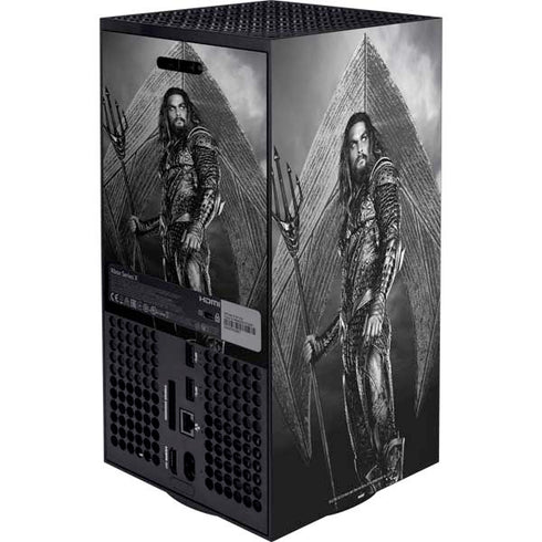 The Justice League (2017) Aquaman Poster XBox Series X Digital Edition Bundle Skin