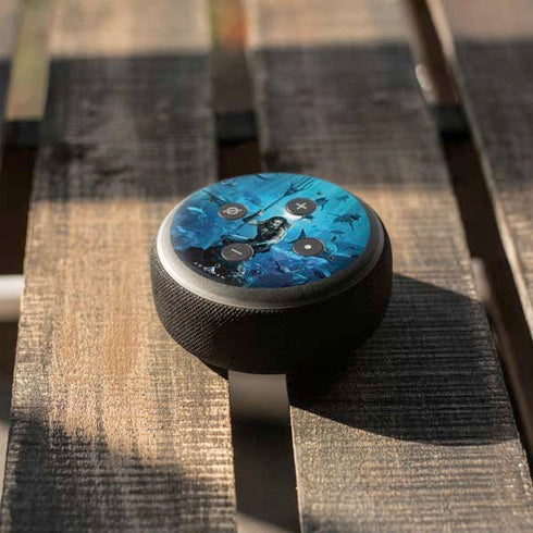 DC Comics DC Comics Movie Poster Main Amazon Echo Dot Skin