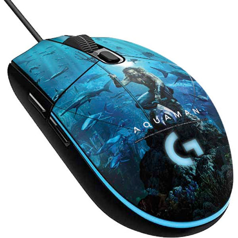 DC Comics DC Comics Movie Poster Main G203 Prodigy RGB Wired Gaming Mouse Skin