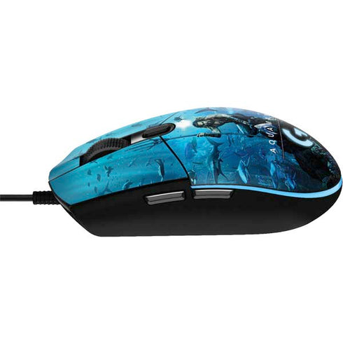 DC Comics DC Comics Movie Poster Main G203 Prodigy RGB Wired Gaming Mouse Skin