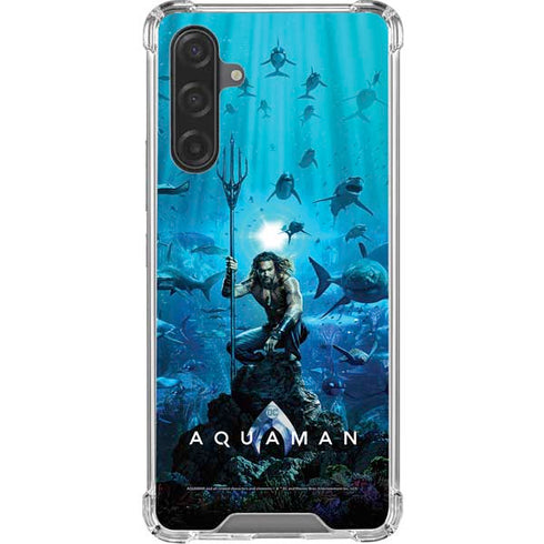 DC Comics DC Comics Movie Poster Main Galaxy A17 Clear Case
