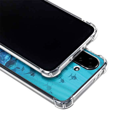 DC Comics DC Comics Movie Poster Main Galaxy A36 5G Clear Case