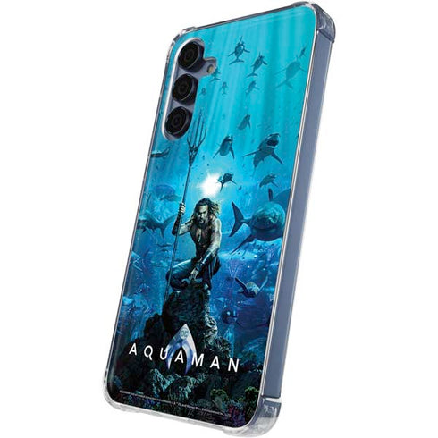 DC Comics DC Comics Movie Poster Main Galaxy A55 5G Clear Case