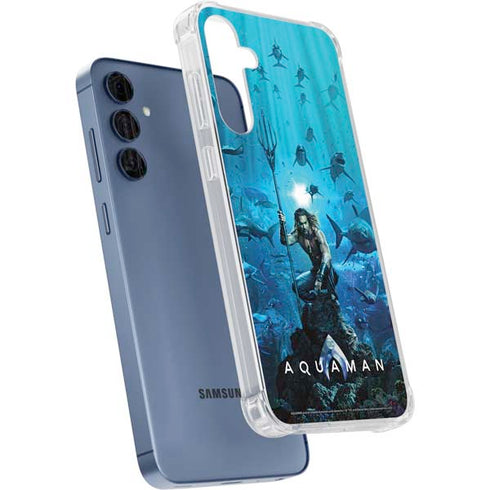 DC Comics DC Comics Movie Poster Main Galaxy A55 5G Clear Case
