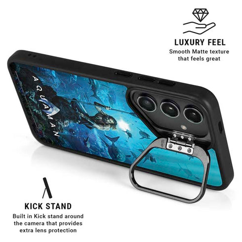 DC Comics DC Comics Movie Poster Main Galaxy S25 Ultra Kickstand Case