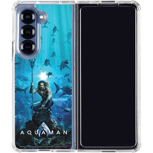 DC Comics DC Comics Movie Poster Main Galaxy Z Fold7 Clear Case