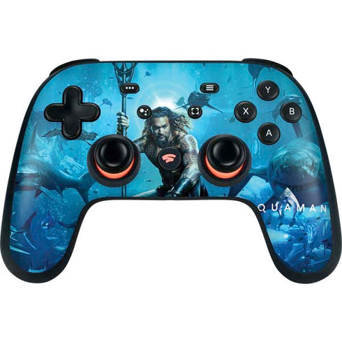 DC Comics DC Comics Movie Poster Main Google Stadia Controller Skin