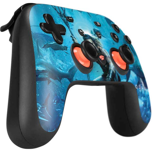 DC Comics DC Comics Movie Poster Main Google Stadia Controller Skin