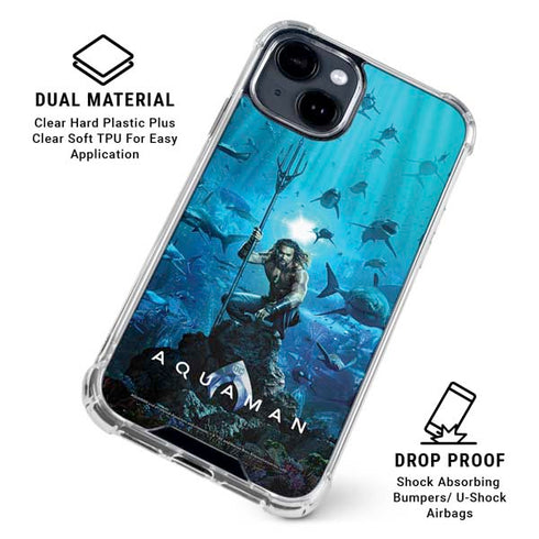 DC Comics DC Comics Movie Poster Main iPhone 15 Clear Case