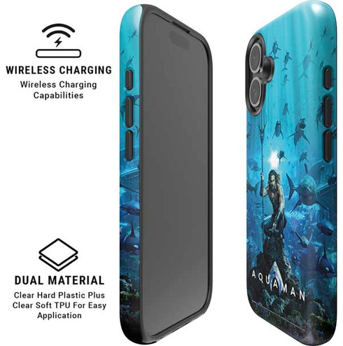 DC Comics DC Comics Movie Poster Main iPhone 16 Magsafe Impact Case