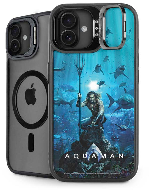 DC Comics DC Comics Movie Poster Main iPhone 16 Plus Kickstand Case