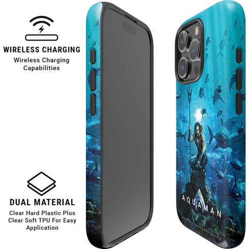 DC Comics DC Comics Movie Poster Main iPhone 16 Pro Magsafe Impact Case