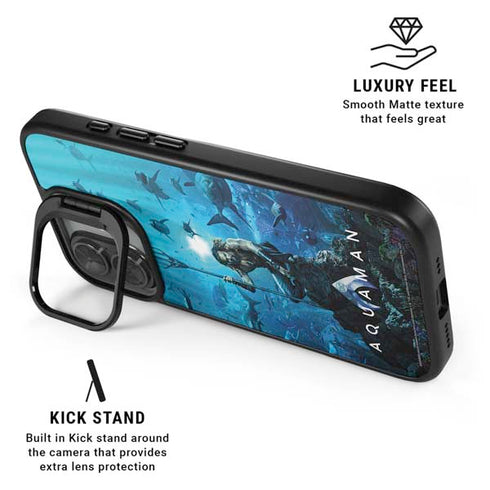 DC Comics DC Comics Movie Poster Main iPhone 17 Kickstand Case