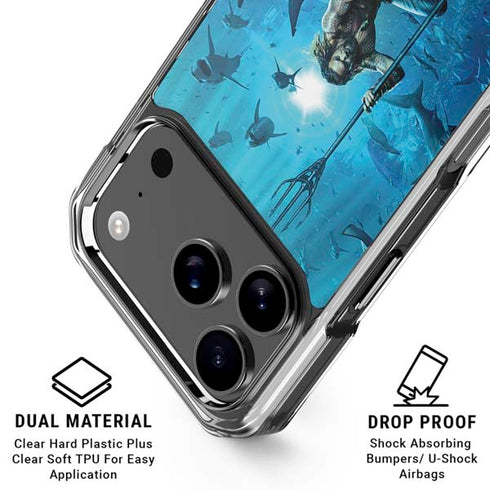 DC Comics DC Comics Movie Poster Main iPhone 17 Pro Max Clear Case