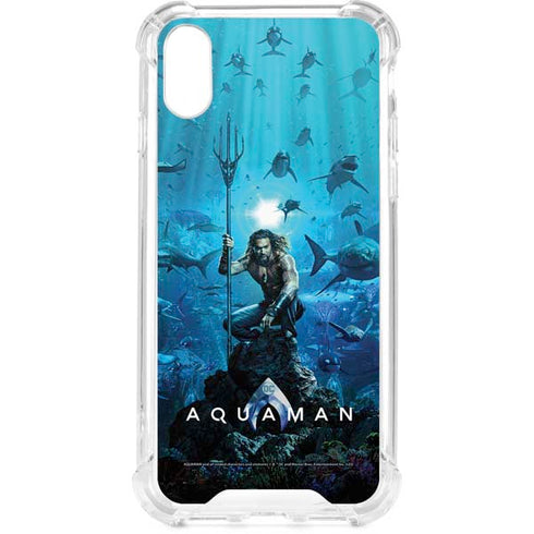 DC Comics DC Comics Movie Poster Main iPhone XS Clear Case