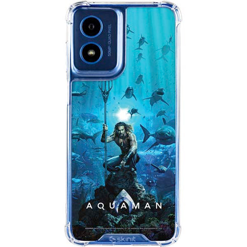 DC Comics DC Comics Movie Poster Main Moto G Play 4G (2024) Clear Case