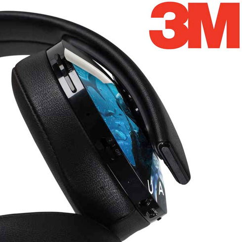 DC Comics DC Comics Movie Poster Main PlayStation 4 Gold Wireless Headset Skin