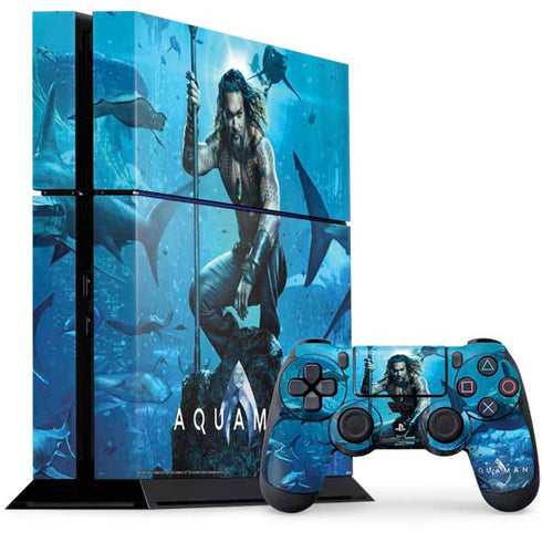 DC Comics DC Comics Movie Poster Main PlayStation PS4 Skins