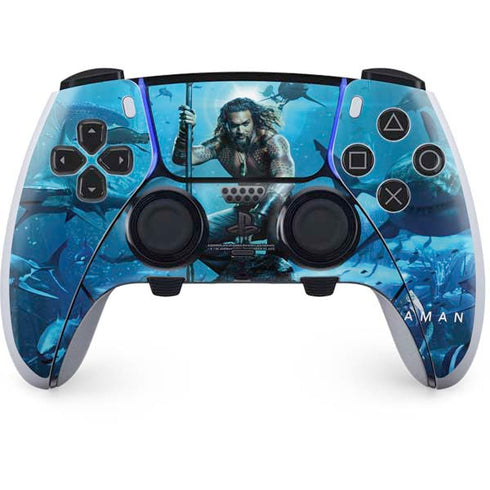 DC Comics DC Comics Movie Poster Main PS5 DualSense Edge Pro Controller Skin