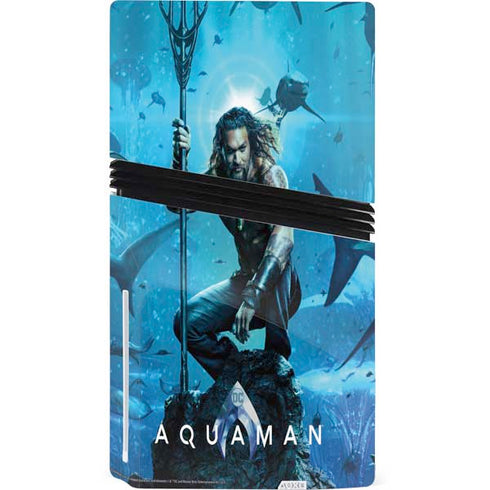 DC Comics DC Comics Movie Poster Main PS5 Pro Disk Console Skin