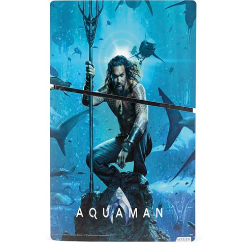 DC Comics DC Comics Movie Poster Main PS5 Slim Digital Edition Console Skin