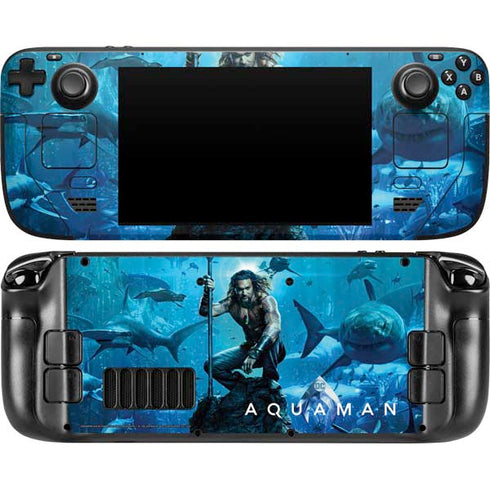 DC Comics DC Comics Movie Poster Main Steam Deck Handheld Gaming Computer Skin