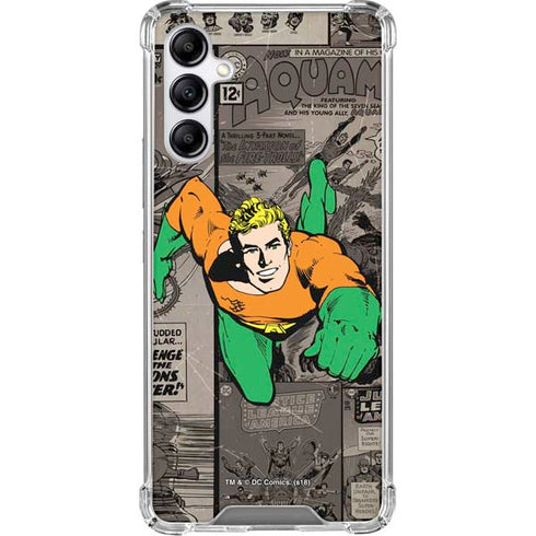 DC Comics Aquaman Classics Art Gabb Phone 4 Clear Case