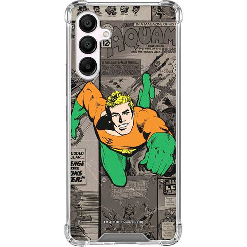 DC Comics Aquaman Classics Art Galaxy A16 5G Clear Case