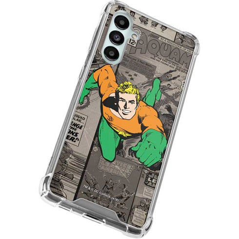 DC Comics Aquaman Classics Art Galaxy A16 5G Clear Case