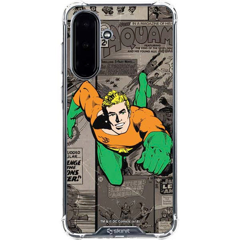 DC Comics Aquaman Classics Art Galaxy A36 5G Clear Case