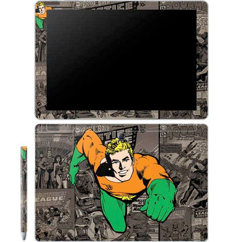 DC Comics Aquaman Classics Art Galaxy Book 12in Skin
