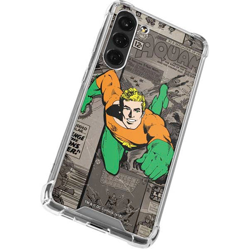 DC Comics Aquaman Classics Art Galaxy S24 FE Clear Case