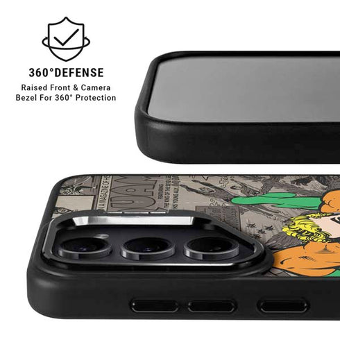 DC Comics Aquaman Classics Art Galaxy S25 Kickstand Case