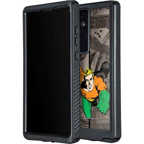 DC Comics Aquaman Classics Art Galaxy S24 Ultra Waterproof Case