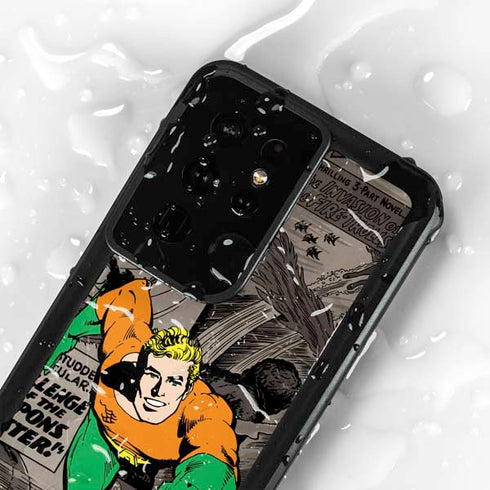 DC Comics Aquaman Classics Art Galaxy S24 Ultra Waterproof Case
