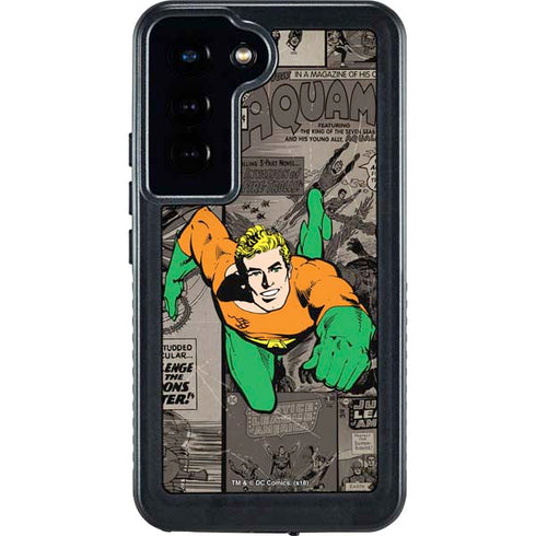 DC Comics Aquaman Classics Art Galaxy S24 Waterproof Case