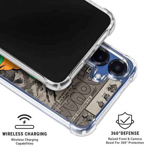 DC Comics Aquaman Classics Art Galaxy S25 Clear Case