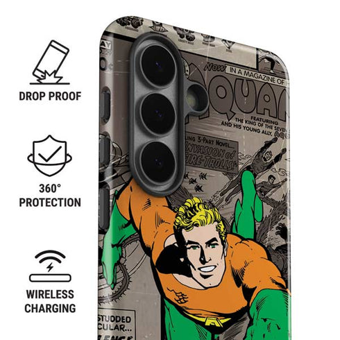 DC Comics Aquaman Classics Art Galaxy S26 Impact Case