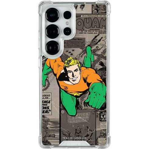 DC Comics Aquaman Classics Art Galaxy S26 Ultra Clear Case