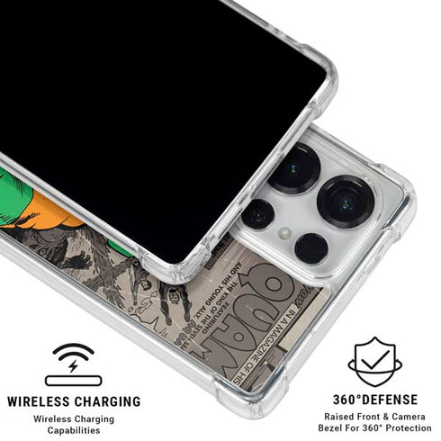 DC Comics Aquaman Classics Art Galaxy S26 Ultra Clear Case