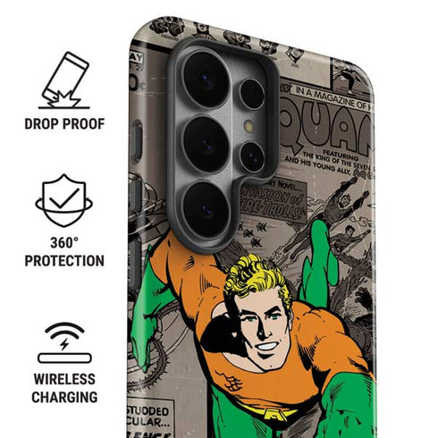 DC Comics Aquaman Classics Art Galaxy S26 Ultra Impact Case
