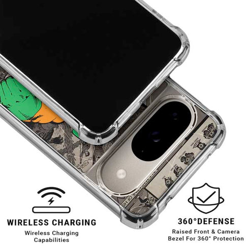 DC Comics Aquaman Classics Art Google Pixel 10 Clear Case