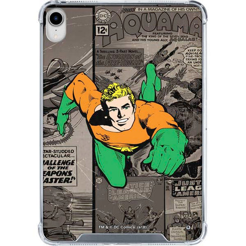 DC Comics Aquaman Classics Art iPad 11th Gen (2025) Clear Case
