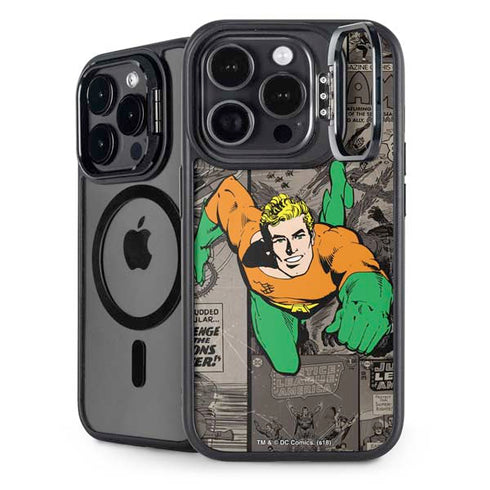 DC Comics Aquaman Classics Art iPhone 14 Pro Kickstand Case