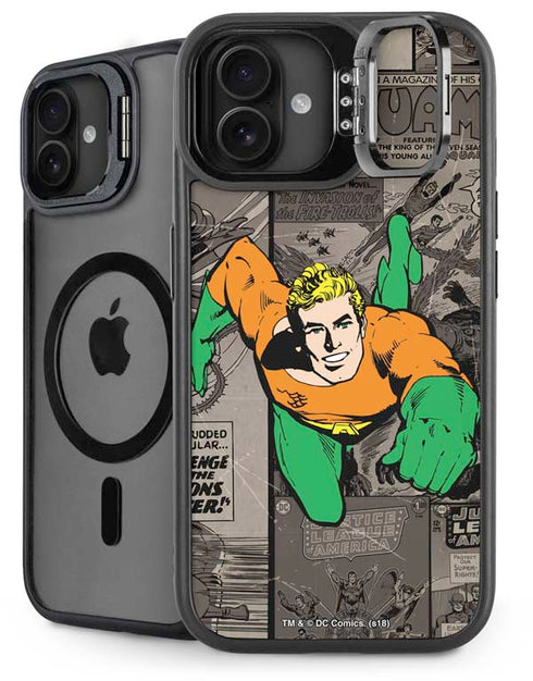 DC Comics Aquaman Classics Art iPhone 16 Plus Kickstand Case