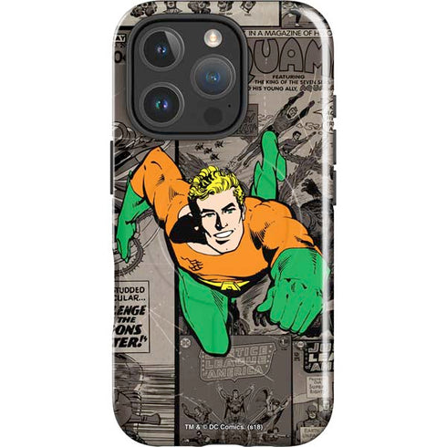 DC Comics Aquaman Classics Art iPhone 16 Pro Magsafe Impact Case