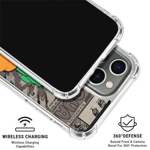 DC Comics Aquaman Classics Art iPhone 16 Pro Max Clear Case