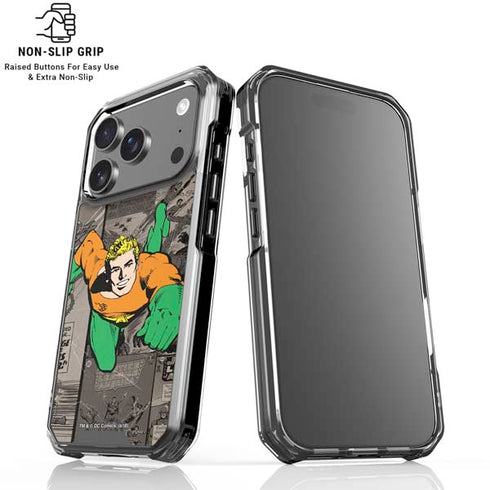 DC Comics Aquaman Classics Art iPhone 18 Pro Clear Case